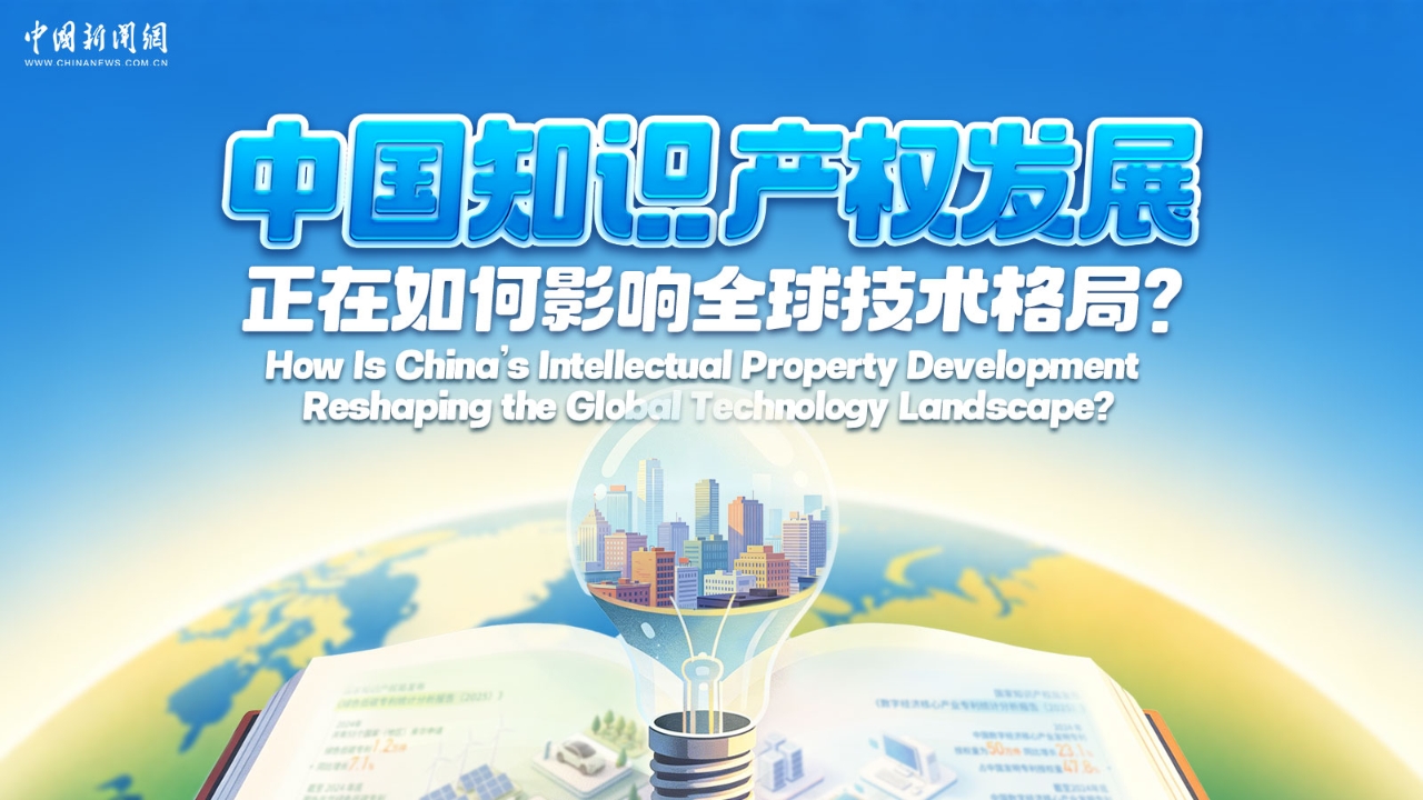 中国知识产权发展正在影响全球技术格局